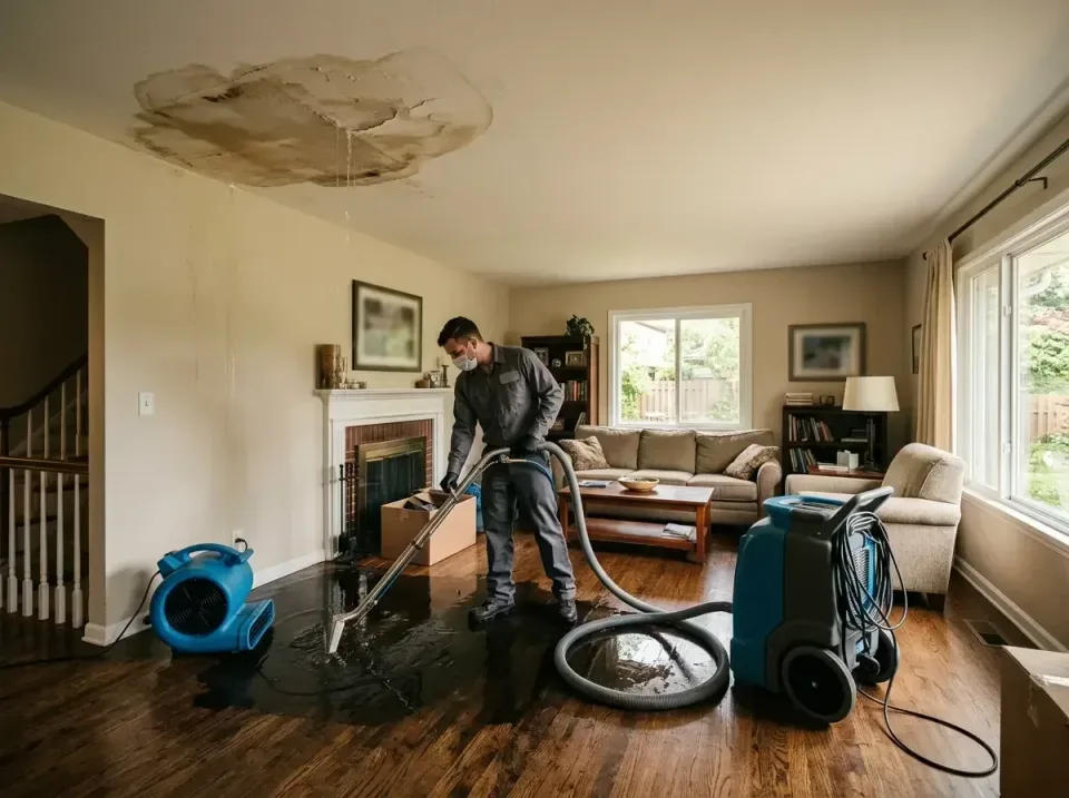 attic-pipe-burst-ceiling-drip-008 — frequently asked questions, Water Damage Restoration & Carpet Care in Liberty Lake, WA